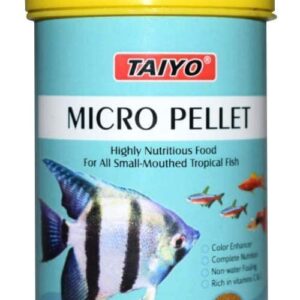 Taiyo micro Pellet, 45g / Tropical Flakes, 50g/  Cichlid Flake Fish Food 25 g / Flakes for All Fishes, 50g/  Spirulina, 50g/ Guppy bit, 45g