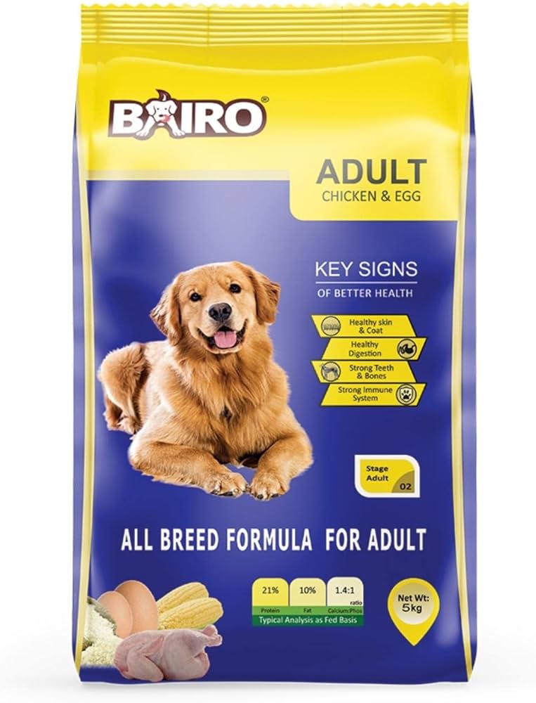 Bairo Adult Dog Food 20g/ 500g/ 1kg/ 3g/ 5kg