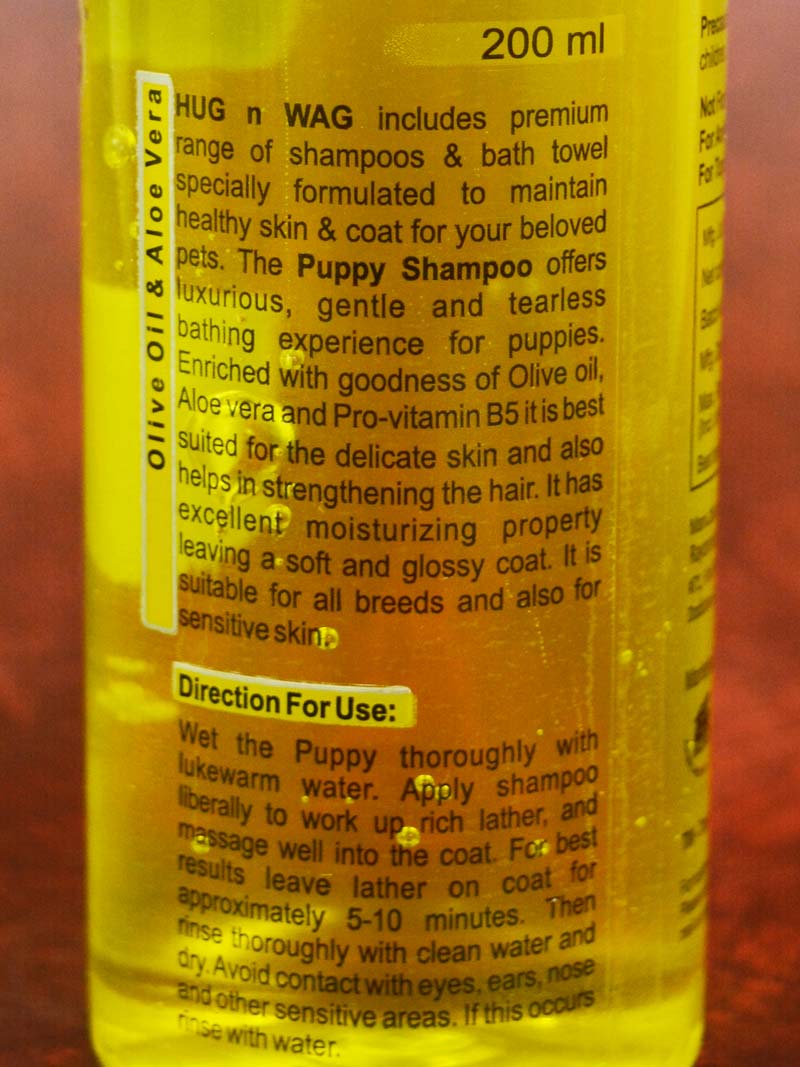 Hug n Wag Puppy Shampoo - Image 2