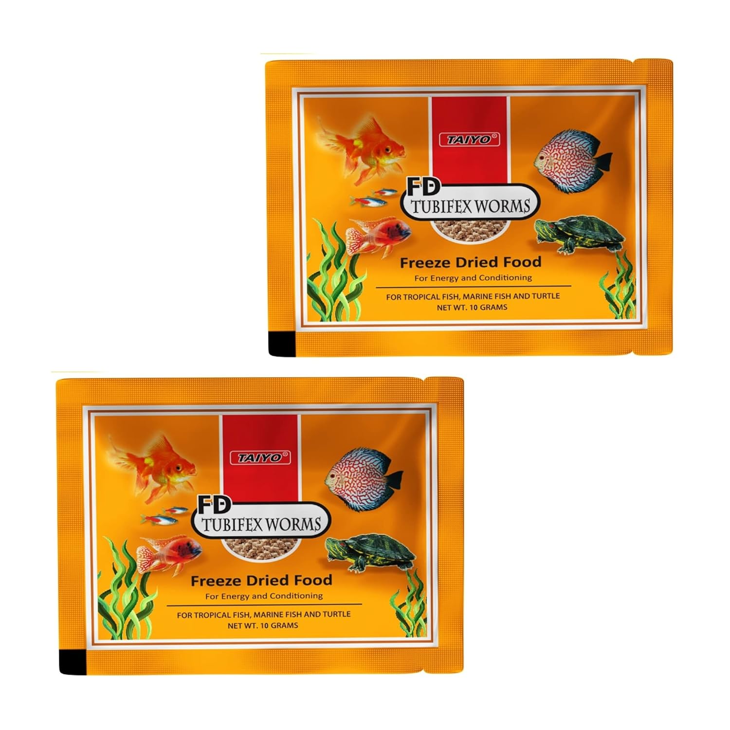 Tubifex Worms Dry Aquarium Fish Food - Image 2