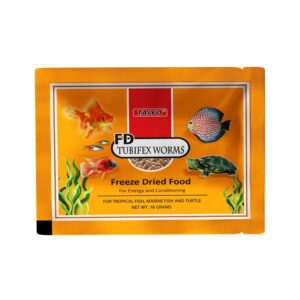 Tubifex Worms Dry Aquarium Fish Food