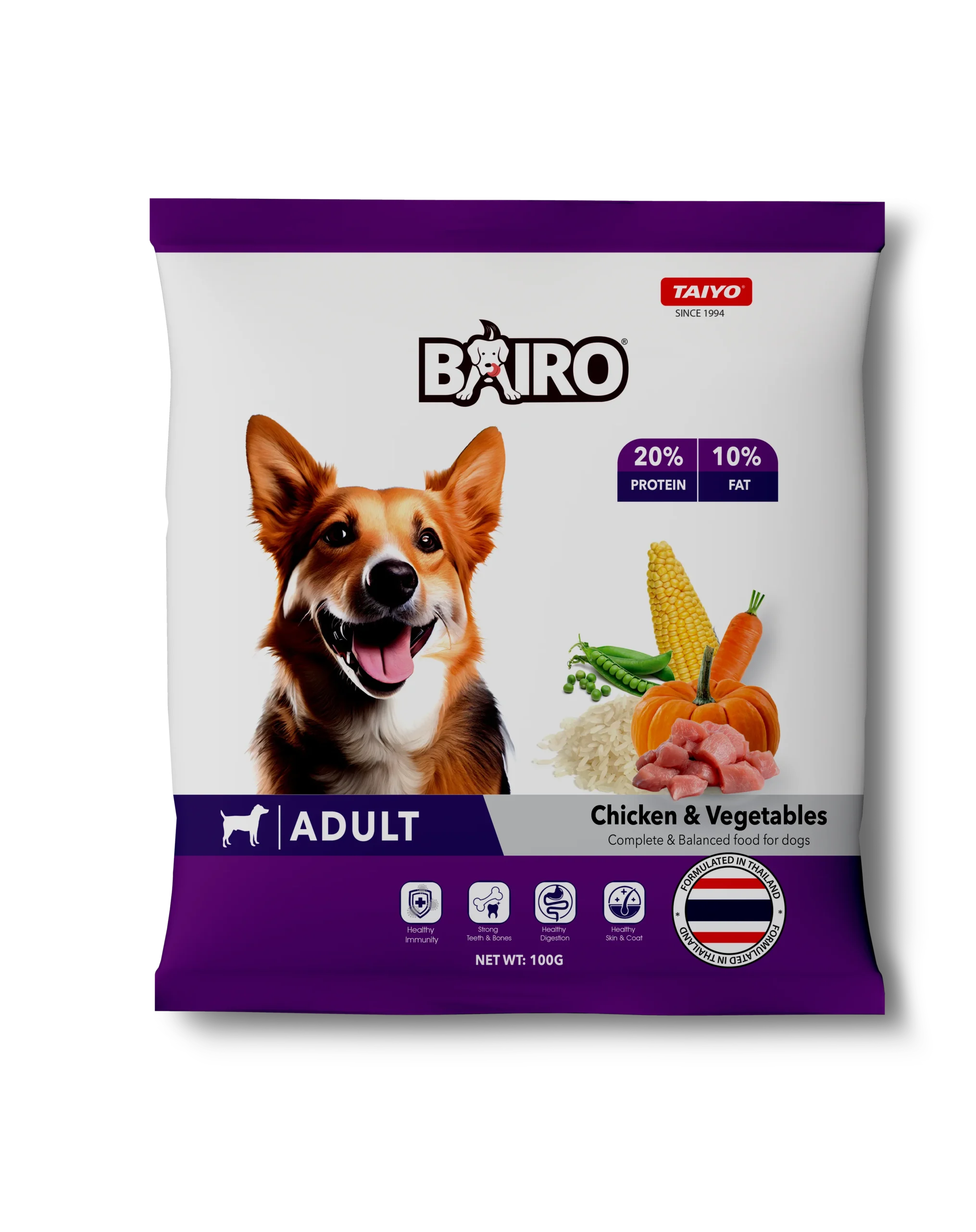 Bairo Adult Dog Food 20g/ 500g/ 1kg/ 3g/ 5kg - Image 5