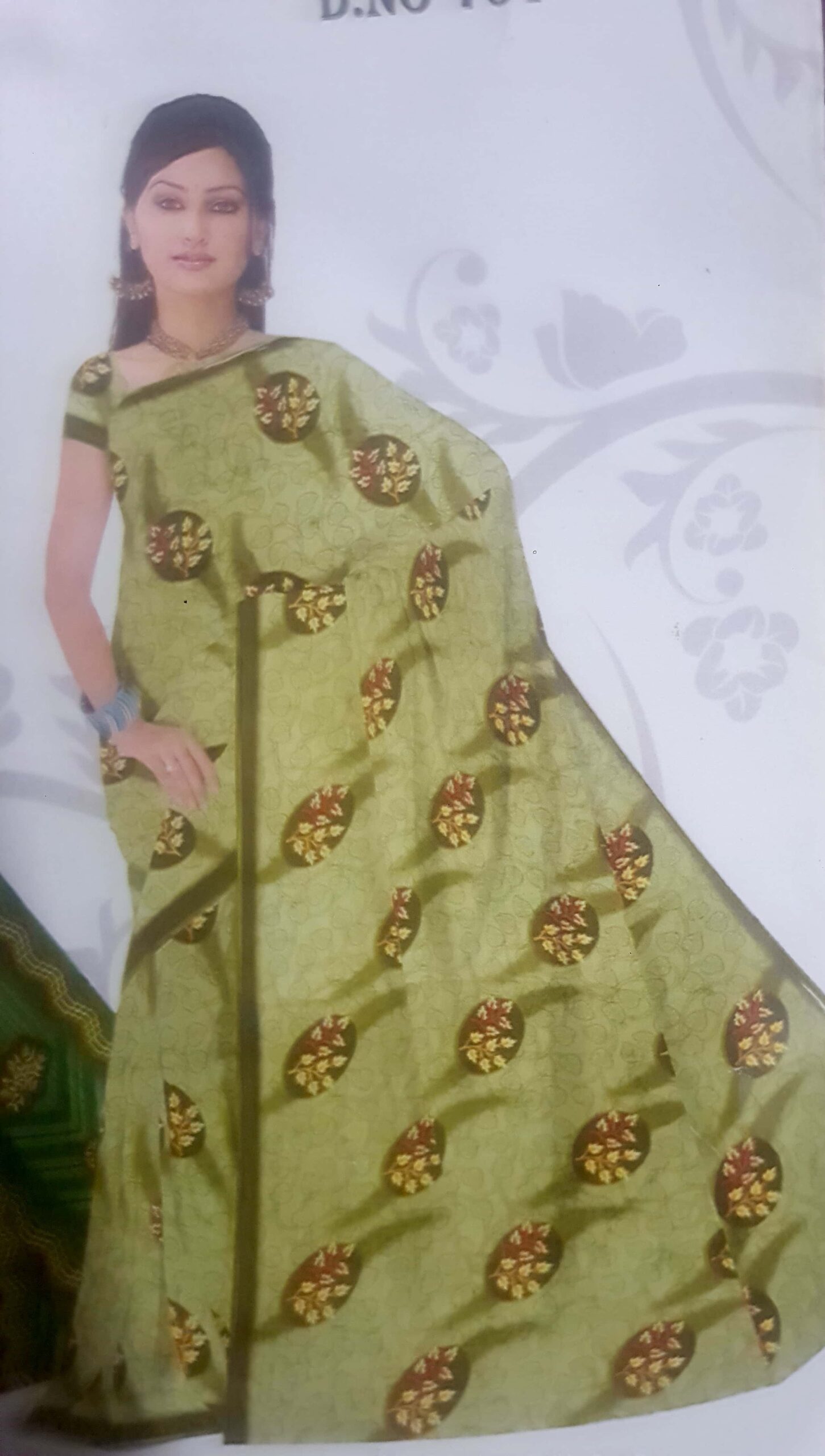 Light Weight Saree With Blouse - Image 9