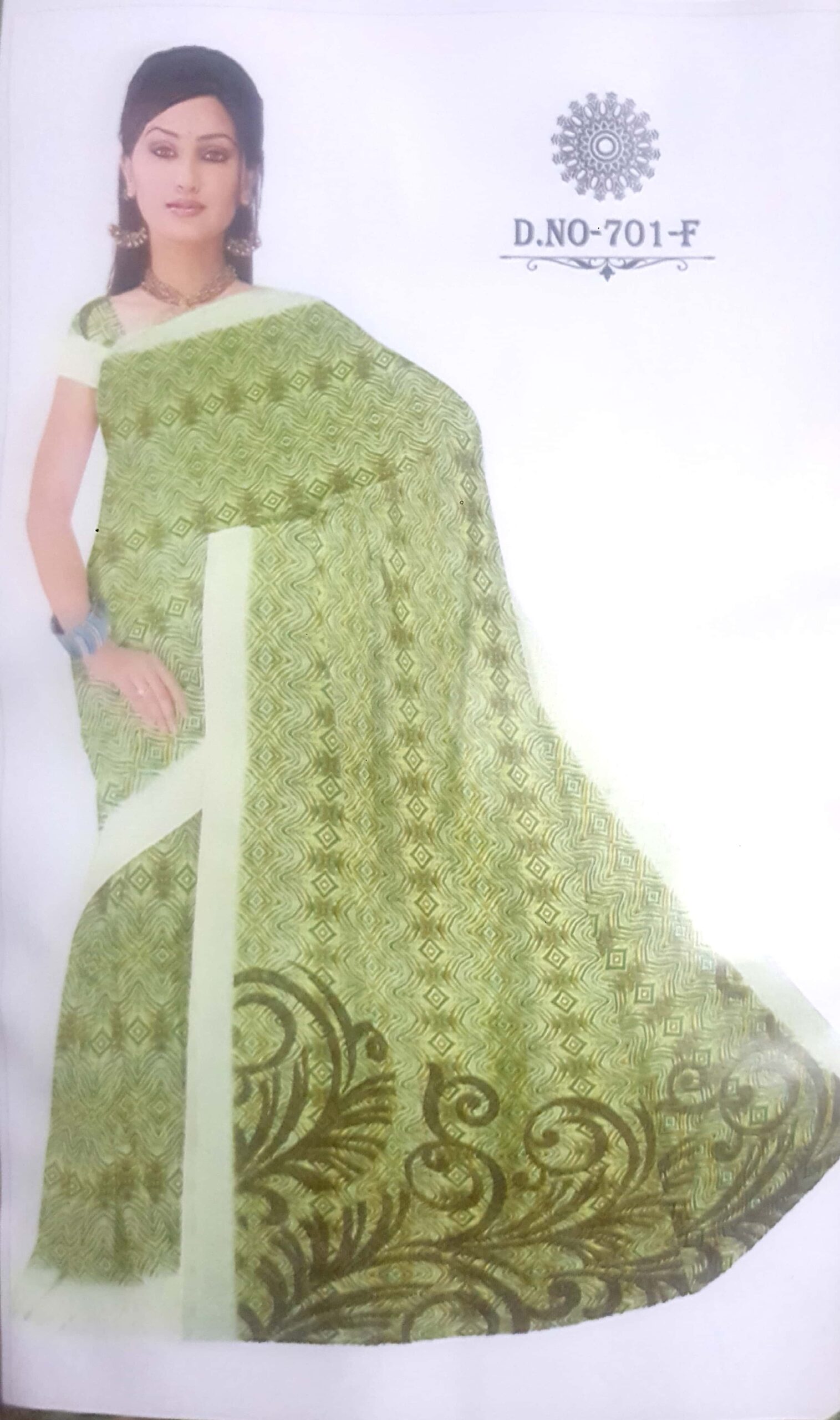 Light Weight Saree With Blouse - Image 2