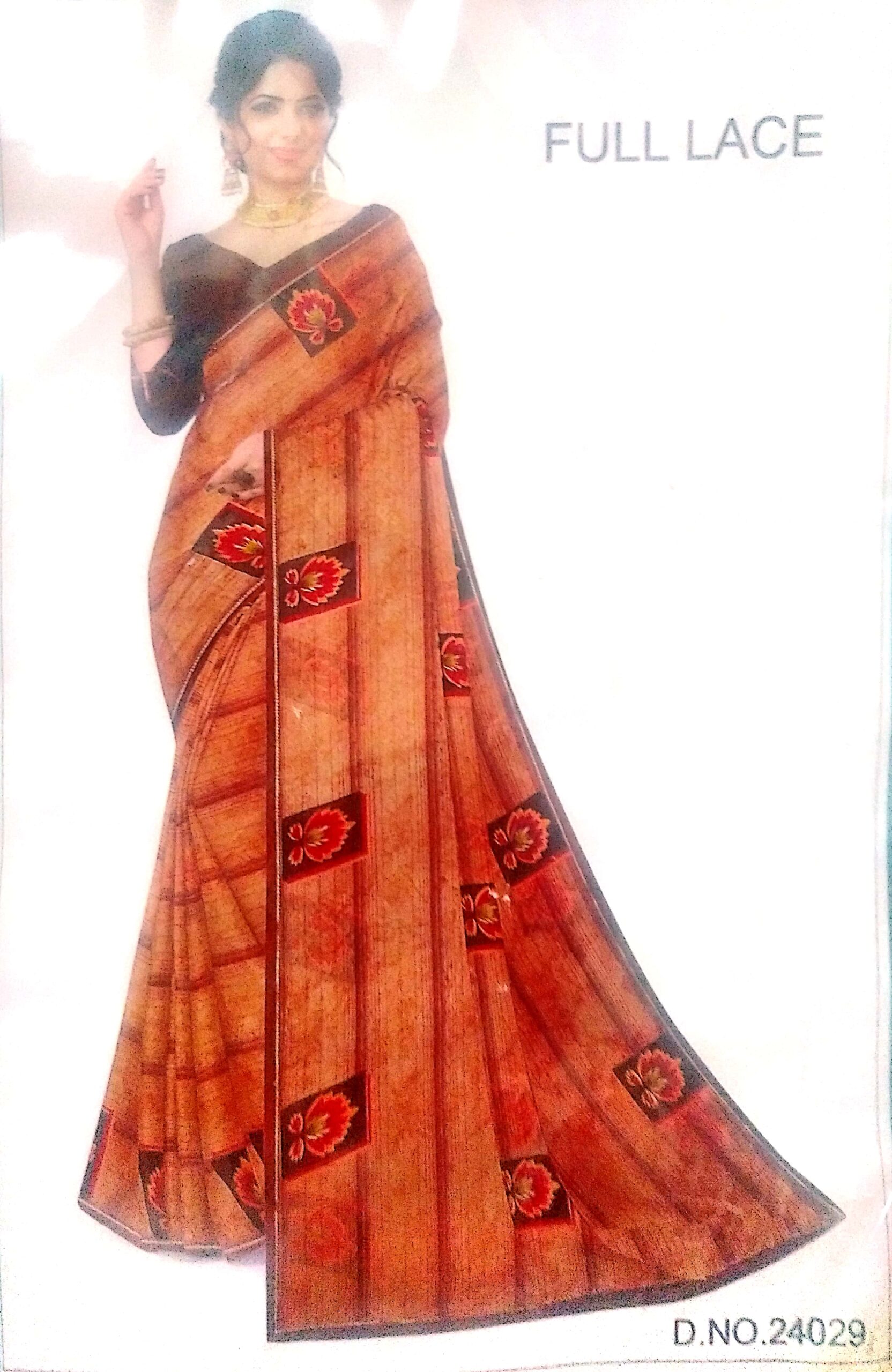 Women's Banarsi Summer Saree With Blouse Piece