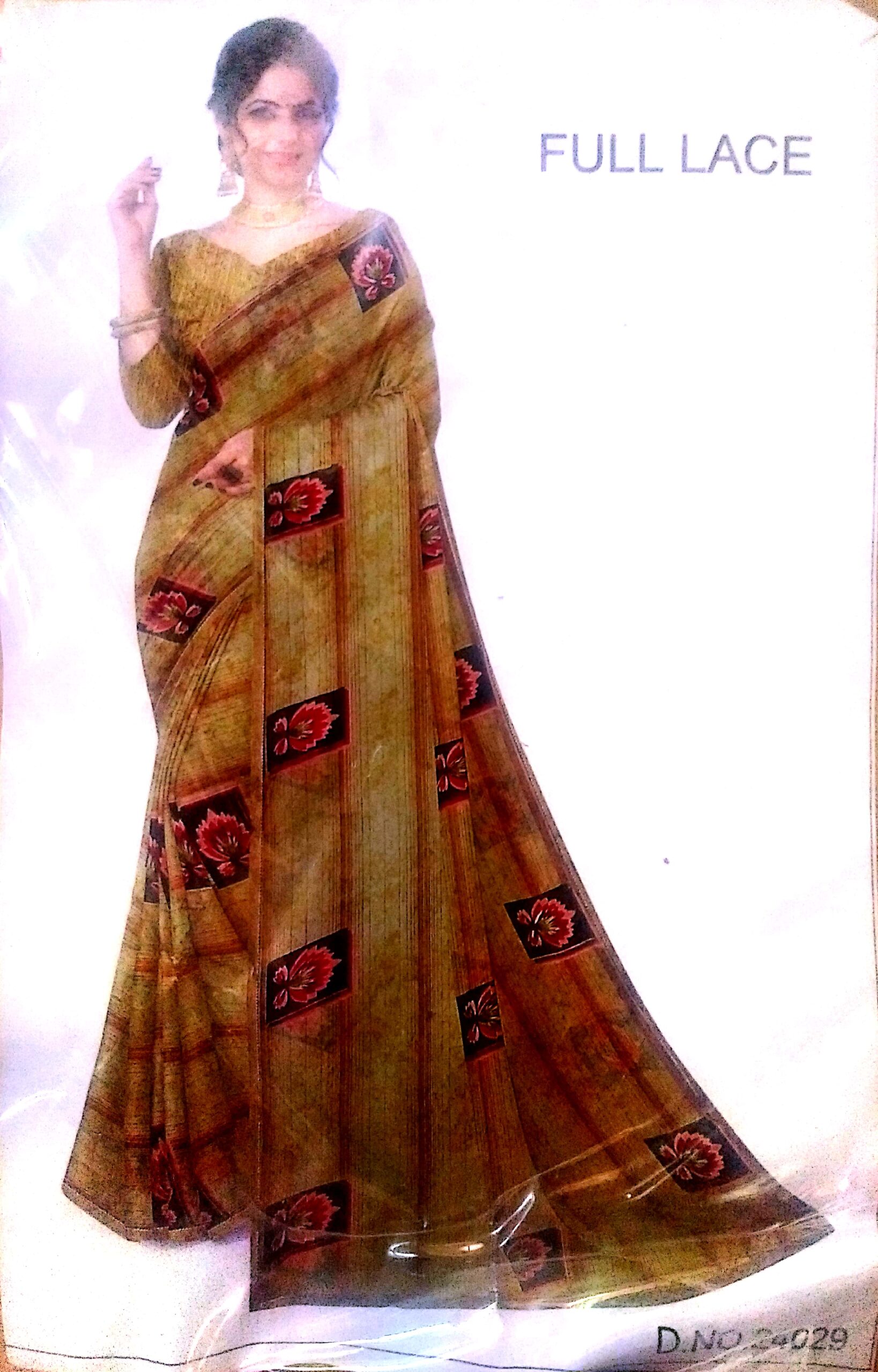 Women's Banarsi Summer Saree With Blouse Piece - Image 6