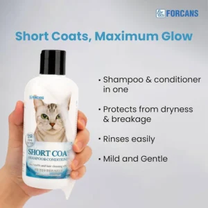 Forbis Forcans for Cats (Short Coat Cat Shampoo & Conditioner) 300ML