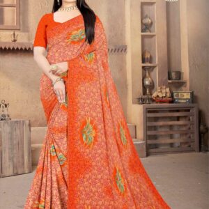 Weightless Saree - Ultra-lightweight Fabric, lalaantop, Multiple Colors | Soft Smooth Texture, Elegant Flowing Drape, Comfortable Long Wear